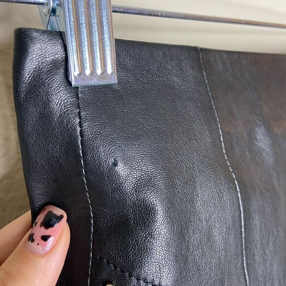 NWT Anine Bing Lamb Leather Mini Black Skirt  Studded Size XS - Picture 14 of 14